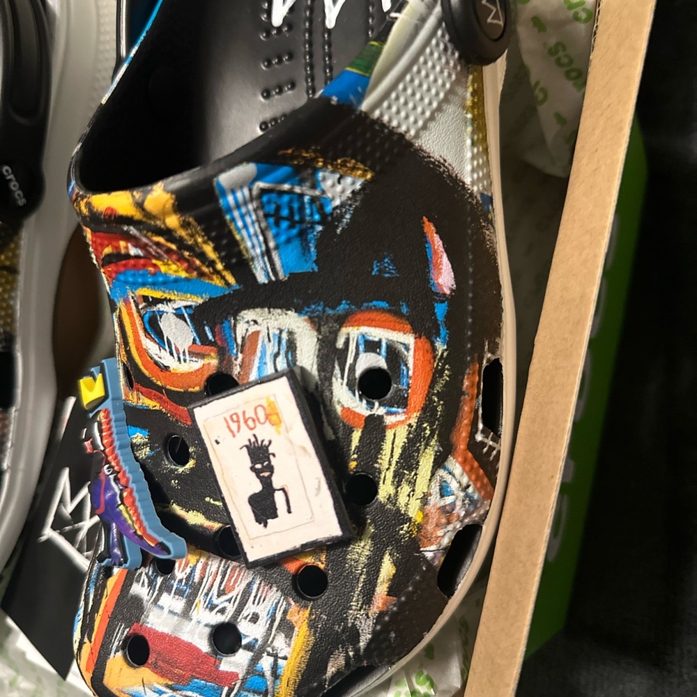 Limited edition Basquiat Crocs
